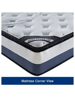 Melbournians Furniture Latex Single Mattress Pillow Top Medium Firm