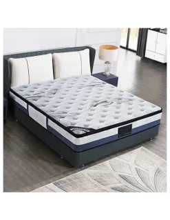 Melbournians Furniture Latex Single Mattress Pillow Top Medium Firm