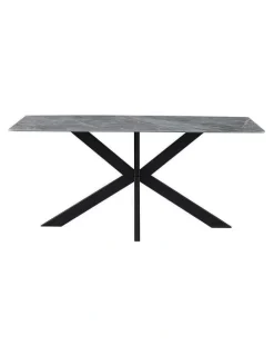 Melbournians Furniture Sintered Stone Top Dining Table in Grey