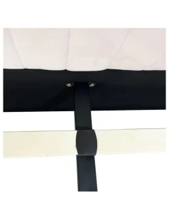 Melbournians Furniture Velvet Fabic King Single Size Bed Frame in Pink