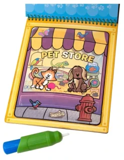 Melissa & Doug Water Wow Animals Paint Book