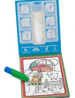 Melissa & Doug Water Wow Animals Paint Book