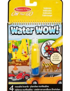 Melissa & Doug Water Wow Vehicles Book
