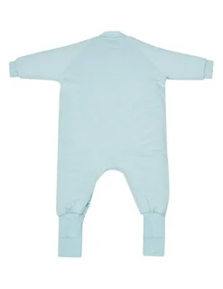 Merino Baby Infant Sleeping Suit in Blue