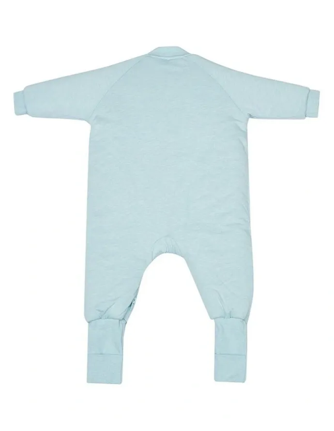 Merino Baby Infant Sleeping Suit in Blue