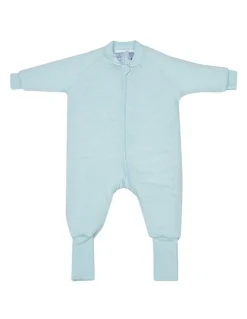 Merino Baby Infant Sleeping Suit in Blue