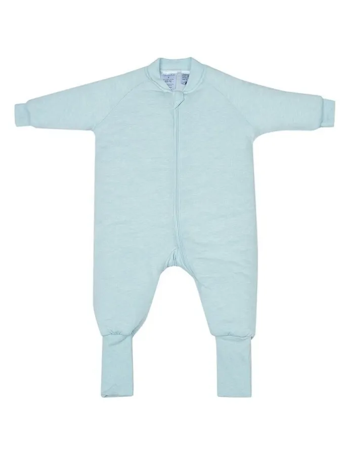 Merino Baby Infant Sleeping Suit in Blue