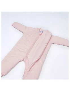 Merino Baby Infant Sleeping Suit in Pink