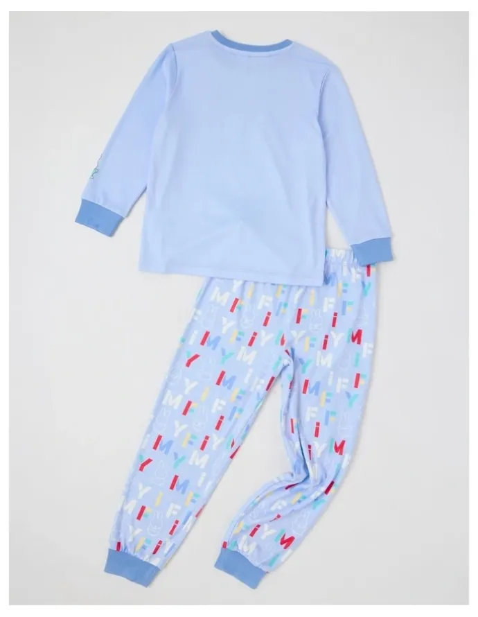 Miffy Miffy Cosy Knit Pyjama With Socks in Blue