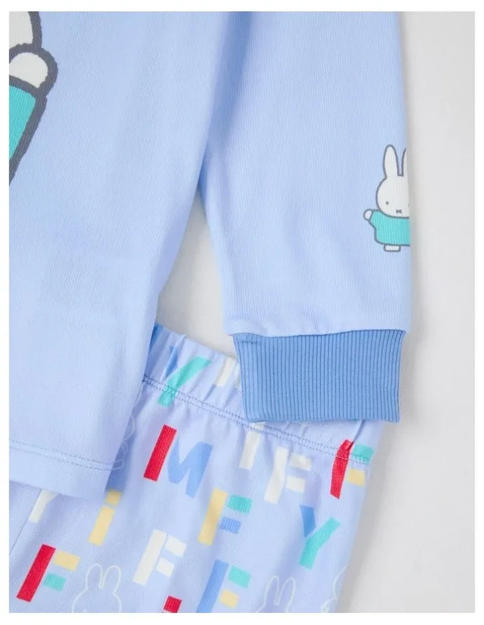Miffy Miffy Cosy Knit Pyjama With Socks in Blue