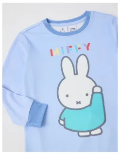 Miffy Miffy Cosy Knit Pyjama With Socks in Blue