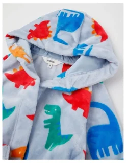 Milkshake Dino Gown in Blue