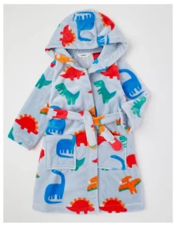 Milkshake Dino Gown in Blue