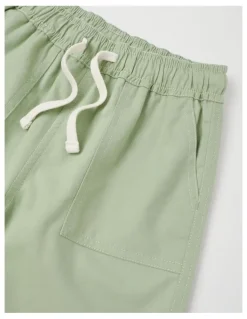 Milkshake Essentials Chino Pull On Short in Khaki