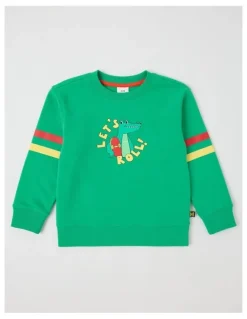 Milkshake Essentials Crew Neck Sweat in Green
