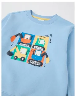 Milkshake Essentials Crew Neck Sweat in Light Blue