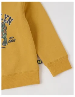Milkshake Essentials Crew Neck Sweat in Mustard