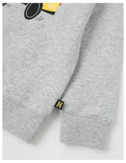 Milkshake Essentials Crew Neck Sweat in Grey Marle