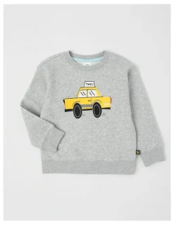 Milkshake Essentials Crew Neck Sweat in Grey Marle
