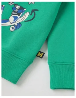 Milkshake Essentials Crew Neck Sweat in Green