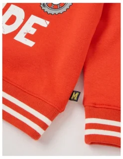 Milkshake Essentials Crew Neck Sweat in Red