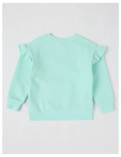 Milkshake Essentials Crew Sweat in Butterfly Blue