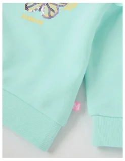 Milkshake Essentials Crew Sweat in Butterfly Blue