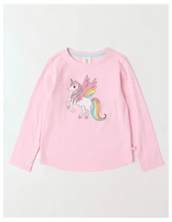 Milkshake Essentials Long Sleeve Tee in Pink Ballet