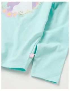Milkshake Essentials Long Sleeve Tee in Blue Unicorn