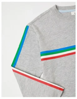 Milkshake Essentials Long SleeveT-Shirt in Go Grey Marle