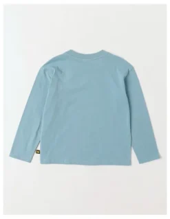 Milkshake Essentials Long Sleeve T-Shirt in Rocket Light Blue