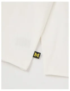 Milkshake Essentials Long Sleeve T-Shirt in Wild White