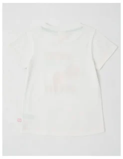 Milkshake Essentials Short Sleeve Print Tee in Sweet Summer Berries in White