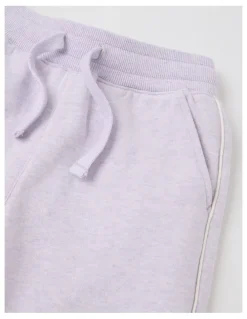 Milkshake Essentials Trackpant in Purple Marle