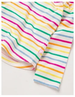 Milkshake Essentils Long Sleeve Tee in Rainbow Stripe