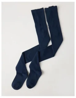 Milkshake 2 Pack School Tights in Navy