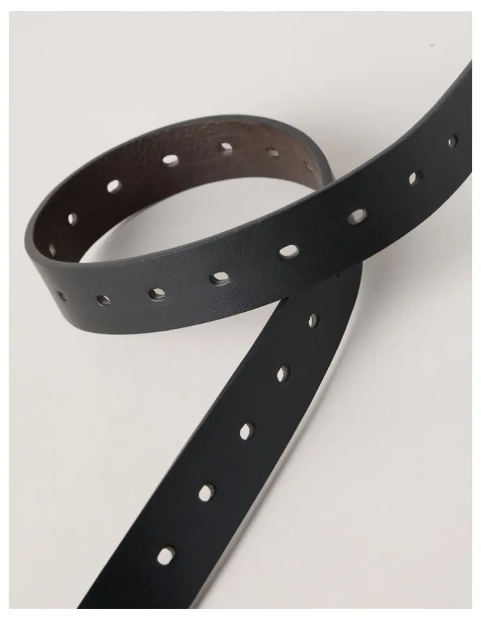 Milkshake Reversible Belt in Black