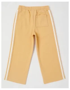 Milkshake Side Stripe Trackpant in Tan