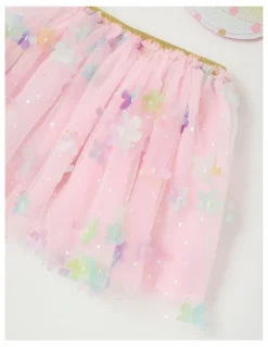 Milkshake Tutu and Wing Set in Pink