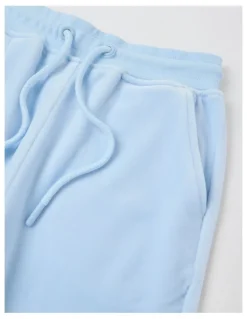 Milkshake Velour Trackpant in Light Blue