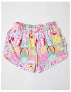 Milkshake Wallpaper Pyjama Set In Multi