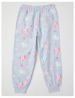 Milkshake Woven Unicorn Pyjamas in Light Blue