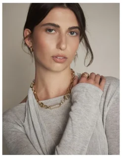 Mimco Accumulus Necklace in Gold