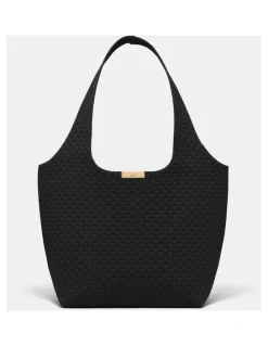Mimco Amelie Basket Tote Bag in Black