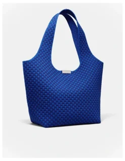 Mimco Amelie Basket Tote Bag in Cobalt