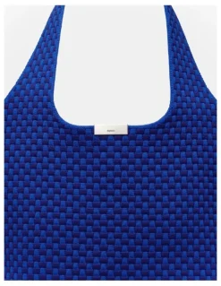 Mimco Amelie Basket Tote Bag in Cobalt
