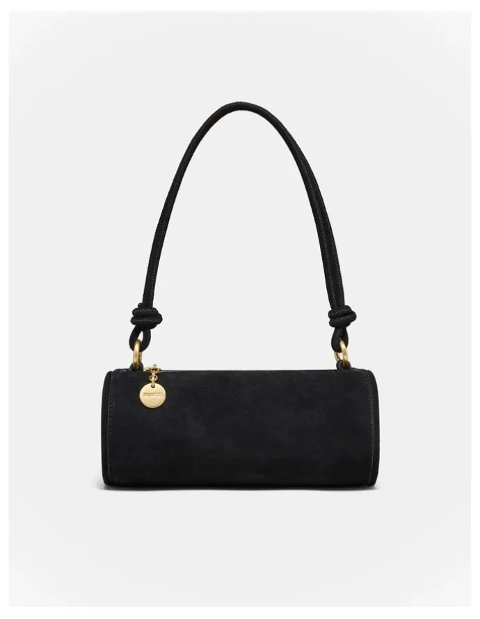 Mimco Barrel Mini Shoulder Bag in Black