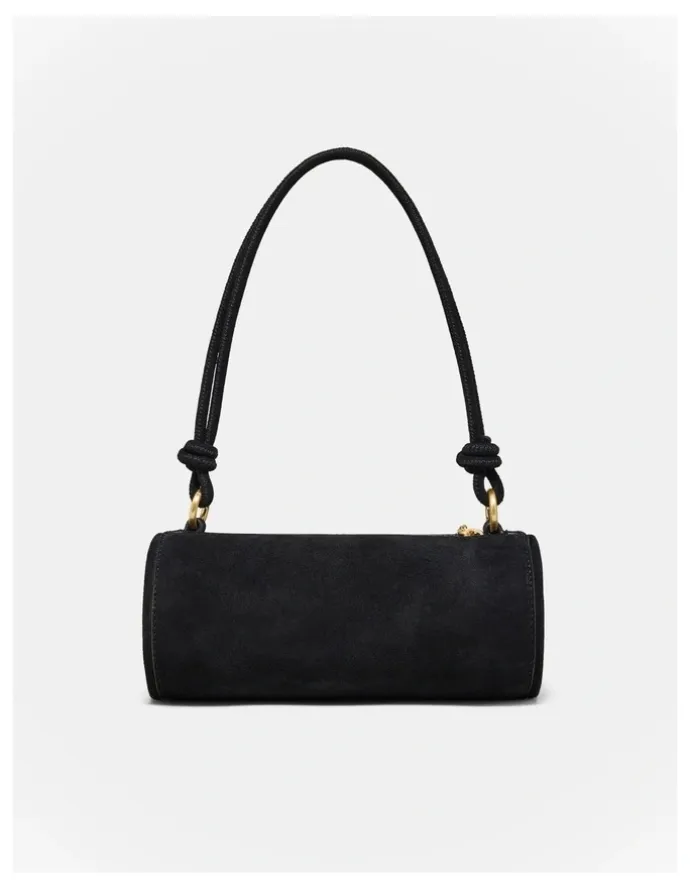 Mimco Barrel Mini Shoulder Bag in Black