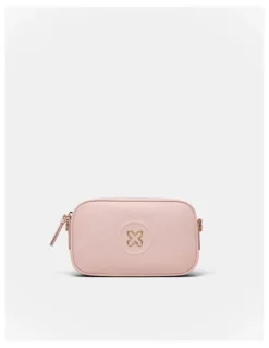 Mimco Bay Camera Pouch in Pink Dust
