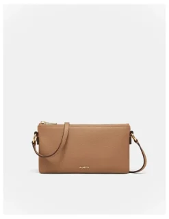 Mimco Belle Pouch Crossbody Bag in Caramel